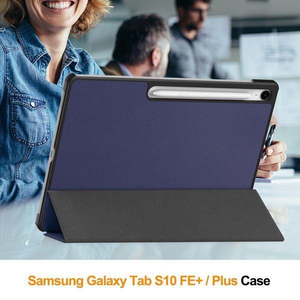 Чохол книжка Crazy Horse на планшет Samsung Galaxy Tab S10 FE Plus (13.1") / хвойний 100092 фото