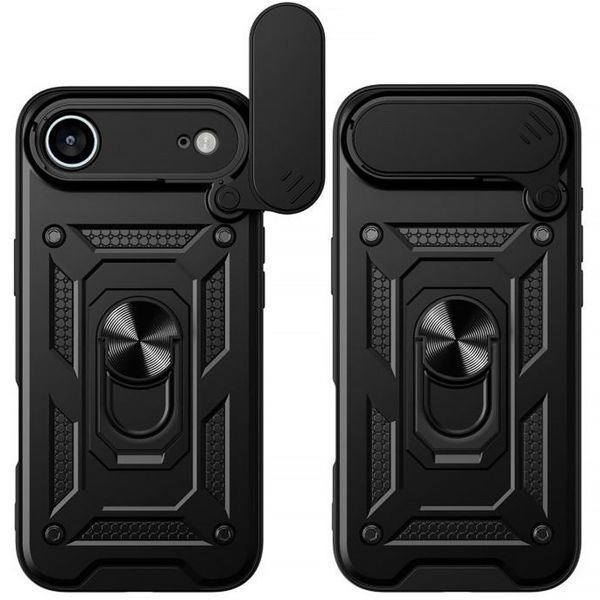PC + TPU чохол Camshield Armor для iPhone 17 Air / чорний 100645 фото