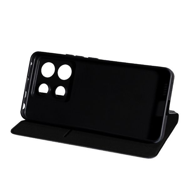 Шкіряний чохол книжка Fibra case на Xiaomi Redmi Note 13 Pro (5G) / рожевий 095869 фото