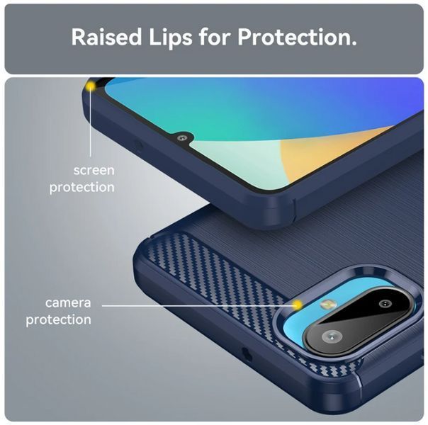 TPU чохол накладка Urban для Samsung Galaxy M06 (5G) / синій 202929 фото