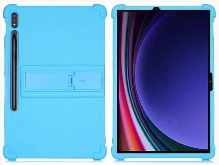 Чехол противоударный Friendly на Samsung Galaxy Tab S9 голубой 095089 фото