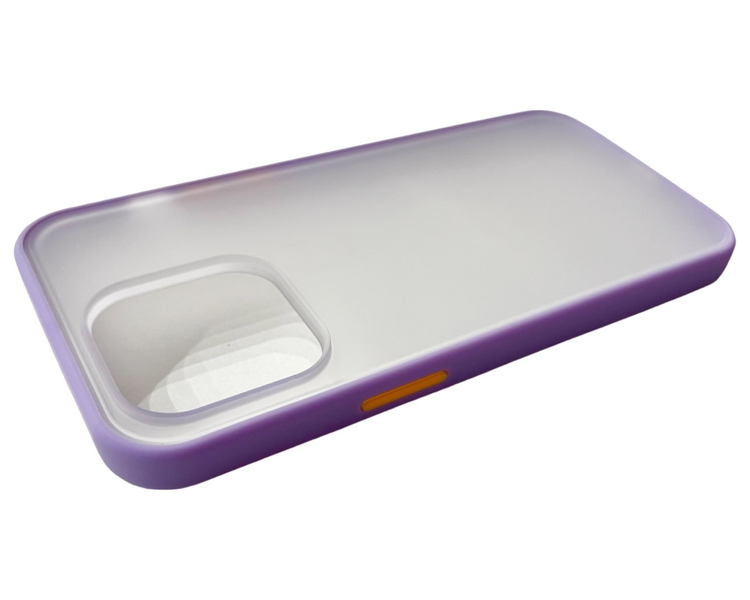 TPU чохол Matte Color Case (TPU) на iPhone 14 Pro Max (на айфон 14 про макс) фіолетовий 086257 фото