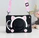 Чохол Happy Case на планшет iPad 10.9" 2022 (10th Gen) / Cat black (з ремінцем) 099492 фото 2