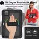 PC + TPU чехол Carbon Armor Cover Tablet на Xiaomi Pad 7 (11.2") / черный 099536 фото 5