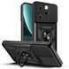 PC + TPU чехол Camshield armor для Tecno Pop 8 / черный 097411 фото 1