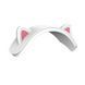 Силіконова захисна накладка Cat на навушники AirPods Max / білий 098850 фото 2