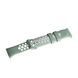 Ремінець браслет Perforation на Xiaomi Mi Smart Band 7 Pro Light Green and White 91031 фото 1
