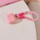Силиконовый чехол со шнурком для AirPods 4 / светло-розовый 098835 фото 1