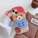 Силиконовый 3D чехол Paddington bear для iPhone 15 Pro Max 099455 фото 3