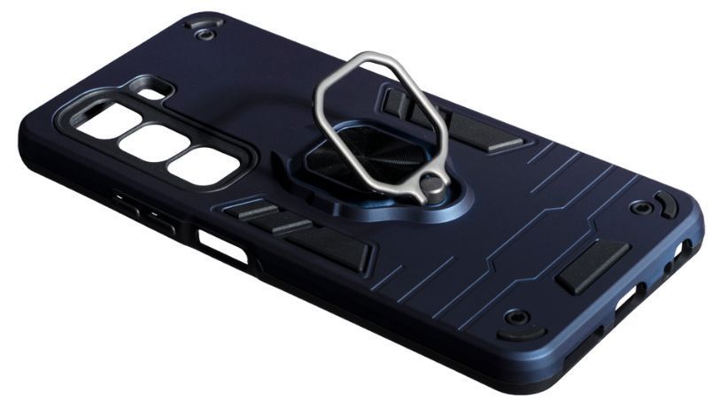 PC + TPU чохол New Transformer для Infinix Hot 50 (5G) / синій 202860 фото