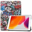 Кожаный чехол книжка Crazy Horse для iPad Pro 10.5" (2017) / graffiti
