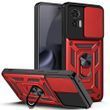 PC + TPU чохол Camshield armor для Motorola Edge 30 Neo / червоний