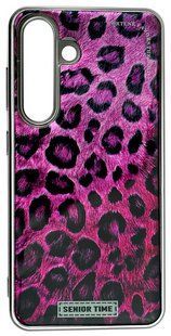 TPU чехол Leopard Case для Samsung Galaxy S25 / violet 202062 фото