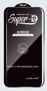 Захисне скло MIETUBL ESD для iPhone 17 Pro Max / чорне 203757 фото