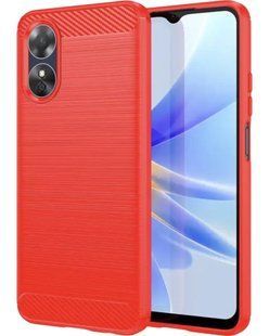 TPU чехол накладка Urban для OPPO A17 / красный 087508 фото
