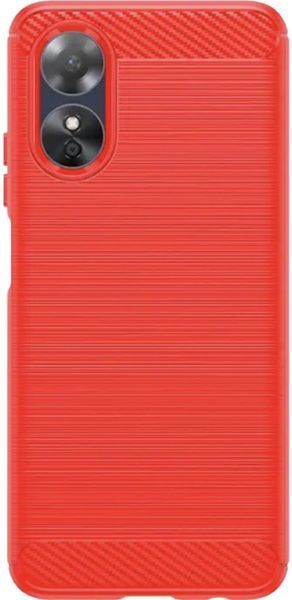 TPU чохол накладка Urban для OPPO A17 / червоний 087508 фото