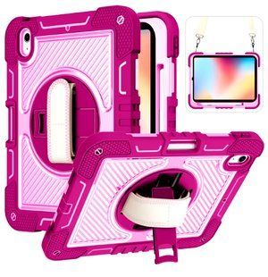 PC + TPU чехол Carbon Armor Cover Tablet на Samsung Galaxy Tab S9 (11") / малиновый 097705 фото