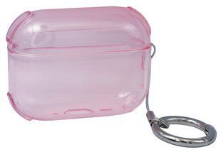 Силиконовый чехол Fashion Pods с карабином для AirPods Pro 3 / Color Case Pink 204175 фото
