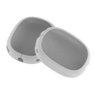 Силиконовые защитные накладки на наушники AirPods Max серый 089666 фото