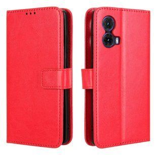 Чехол книжка Book case для Motorola Edge 50 Fusion / красный 201775 фото