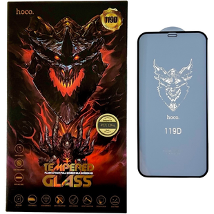 Защитное стекло Hoco DG1 на iPhone 12 (на айфон 12) черный 085288 фото