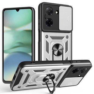 PC + TPU чохол Camshield Armor для Xiaomi Redmi A5 (global) / сріблястий 099765 фото