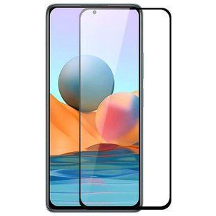 Защитное стекло для Xiaomi Redmi 10C / черный 085580 фото