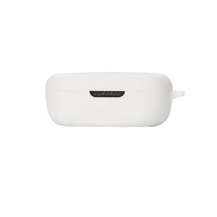 Силіконовий чохол із карабіном для JBL Quantum TWS червоний 89633 фото