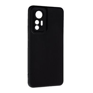 TPU чохол Smitt накладка бампер для Xiaomi 12 Lite (сяомі 12 лайт) чорний 086761 фото