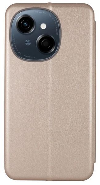 Чохол книжка Elegant book для Tecno&nbsp;Spark Go 1 (KL4) / золотистий 202449 фото