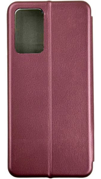 Чохол книжка Elegant book для ZTE Blade V40 Vita / бордовий 093731 фото