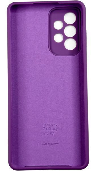 Чехол Soft touch для Samsung Galaxy A73 (5G) / баклажановый 095424 фото
