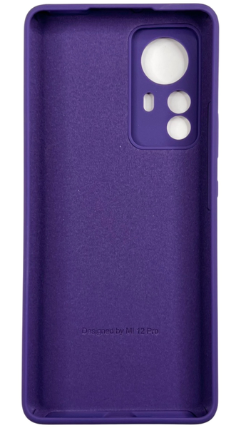 Чохол Soft touch для Xiaomi 12 Pro / фіолетовий 088279 фото