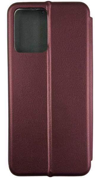 Чохол книжка Elegant book для Xiaomi Redmi Note 12 (4G) / бордовий 087809 фото