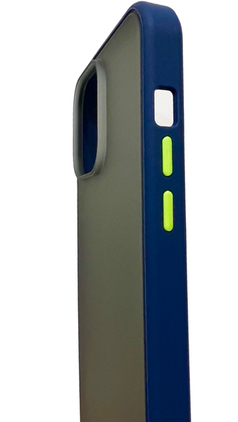 TPU чохол Matte Color Case (TPU) на iPhone 14 Pro Max (на айфон 14 про макс) чорний 086258 фото