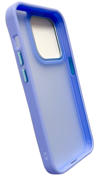 TPU чехол Metal Bezel на iPhone 14 Pro (на айфон 14 про) фиалковый 086453 фото