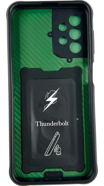 PC + TPU чохол Armor Camshield для Samsung Galaxy A13 (4G) / зелений 085918 фото