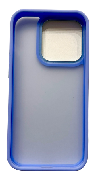 TPU чехол Metal Bezel на iPhone 14 Pro (на айфон 14 про) фиалковый 086453 фото
