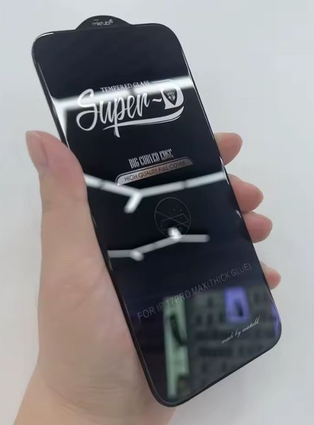 Захисне скло MIETUBL ESD для iPhone 17 Pro Max / чорне 203757 фото