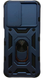 PC + TPU чехол Camshield armor на Xiaomi Redmi Note 11 (на редми ноут 11) синий 086159 фото 4