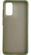 TPU чехол накладка Matte Color Case для Samsung Galaxy S20 светло-зеленый 080799 фото 2