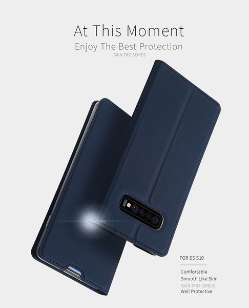 Шкіряний чохол-книжка Kiwis на Samsung Galaxy S10 (4 кольори) 054961 фото