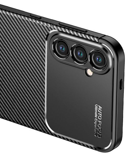 TPU чохол накладка Autofocus для Samsung Galaxy S24 Plus / чорний 201853 фото