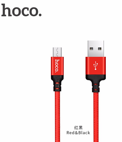 USB-кабель Hoco X14 Times Speed (2m) (2 кольори) 51568 фото