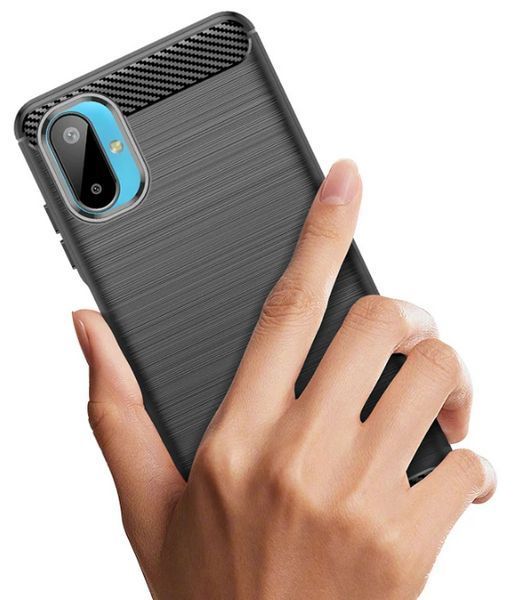 TPU чехол накладка Urban для Samsung Galaxy M06 (5G) / черный 202930 фото