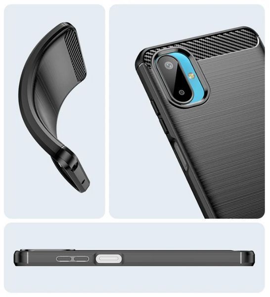 TPU чехол накладка Urban для Samsung Galaxy M06 (5G) / черный 202930 фото