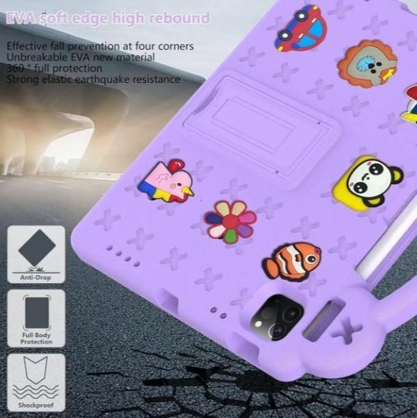 Чохол Junior Case Tablet на планшет Poco Pad X1 (11.2") / фіолетовий 100875 фото