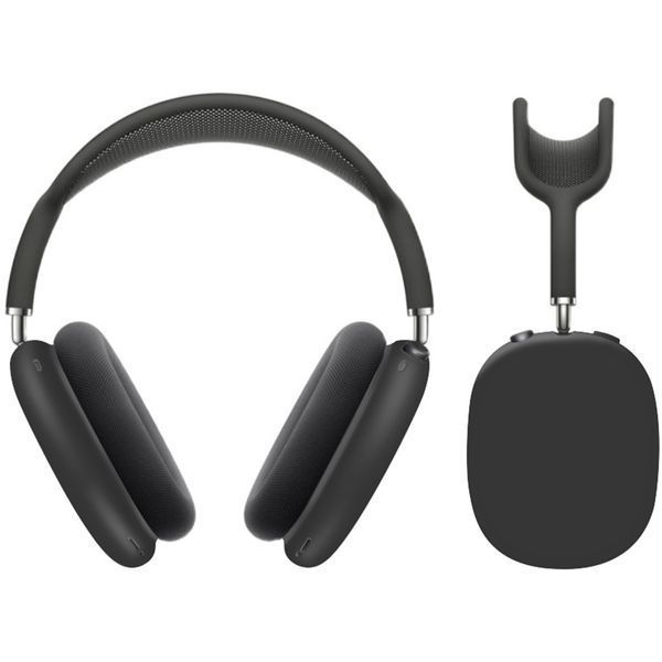 Силіконові захисні накладки на навушники AirPods Max сірий 089666 фото
