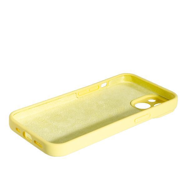 TPU чохол Case Softy накладка для iPhone 14 Yellow 097217 фото