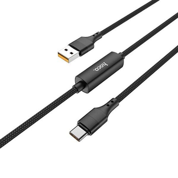 USB кабель Hoco S13 Central Control Timing Type-C Cable (1.2m) 80628 фото